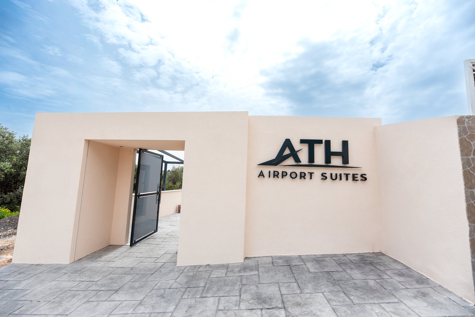 ATH Airport Suites Entrance